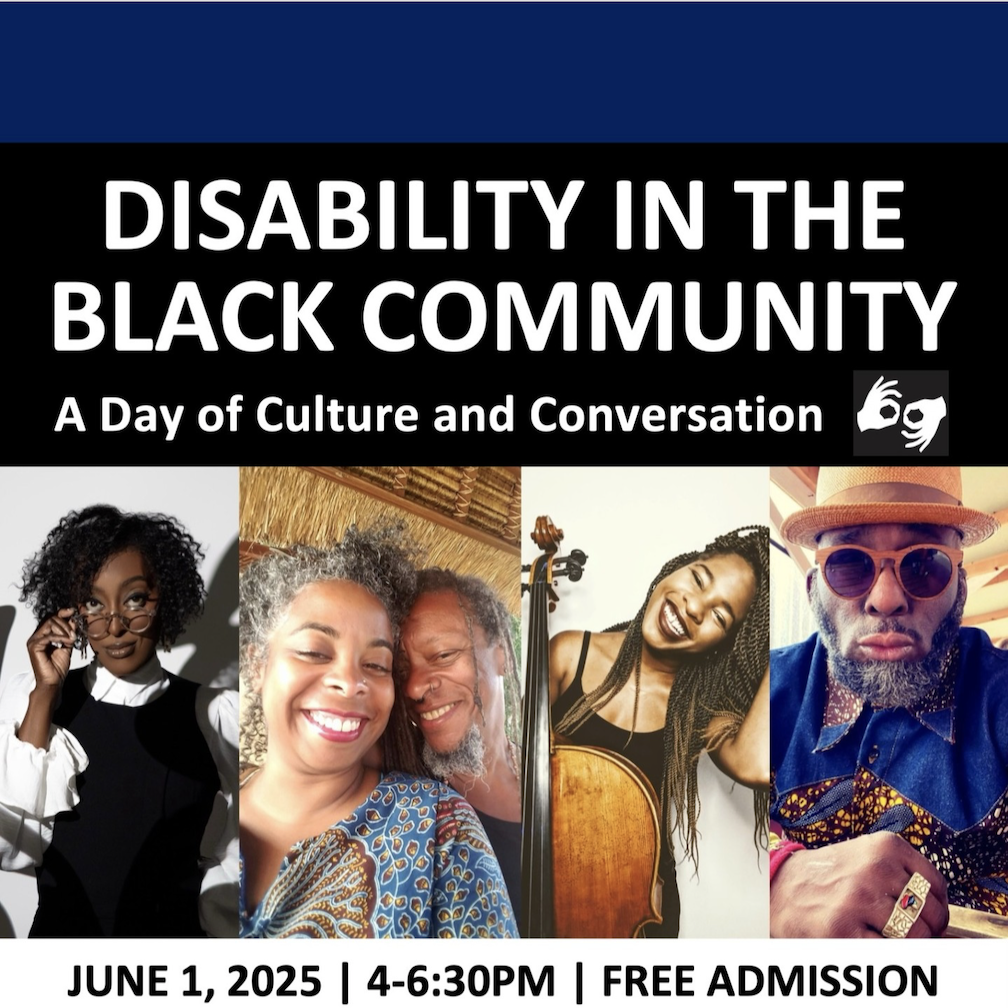 photos of 5 participants with text headline "Disability in the Black Community"